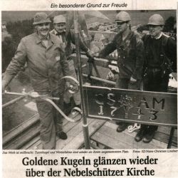 Bekroenung Nebelschuetz 1993